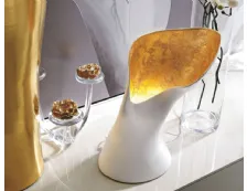Lampada da Tavolo in Ceramica Bianca