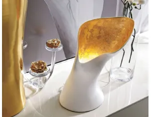 Lampada da Tavolo in Ceramica Bianca