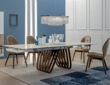 Tavolo design Arpa di Tonin Casa